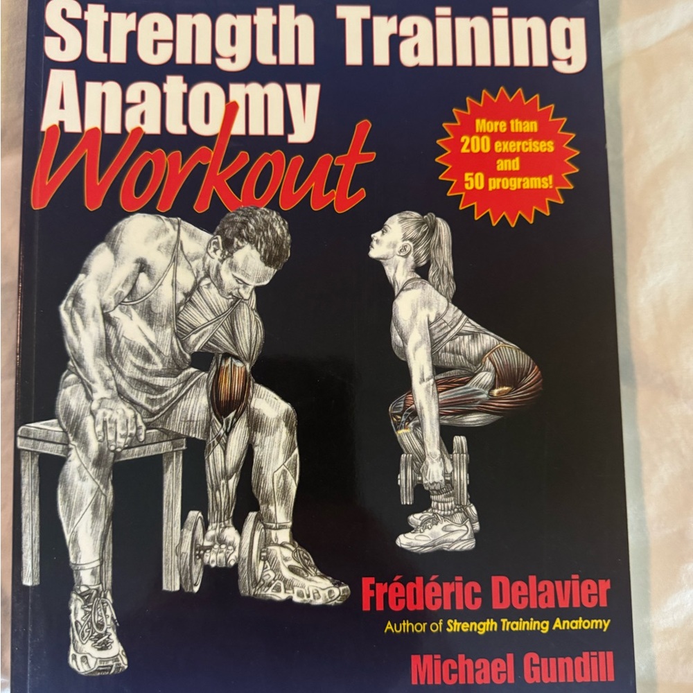Strength Training Anatomy Workout Book